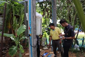 โครงการการสร้างต้นแบบระบบชลประทานพลังงานแสงอาทิตย์แบบอัจฉริยะสำหรับเกษตรอินทรีย์